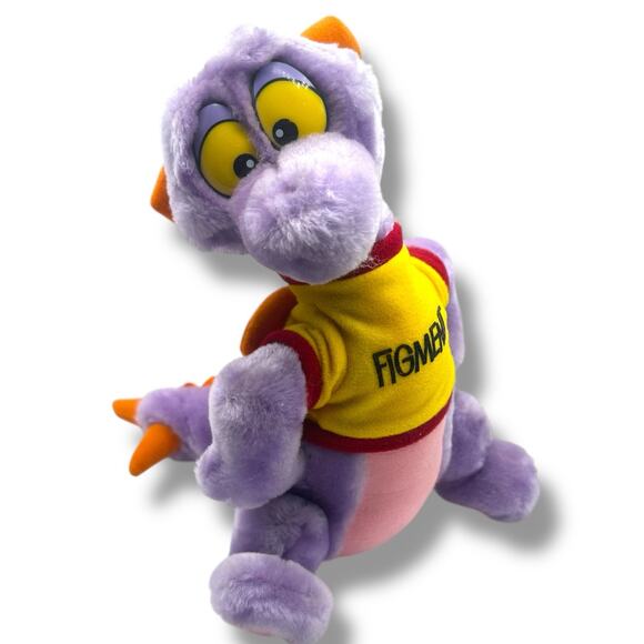 Vintage NWT Figment 10” Plush Disney World Parks 80s With Original tags - Picture 1 of 9